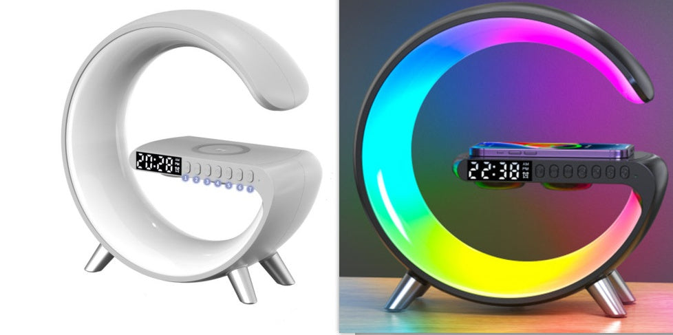 New Intelligent G Shaped LED Lamp Bluetooth Speake - Joyful Welling