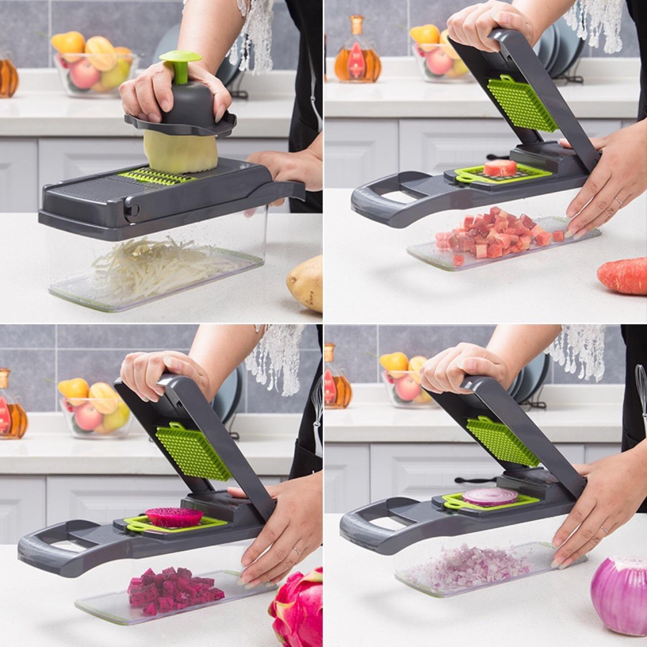 Vegetable Chopper Kitchen Gadgets - Joyful Welling