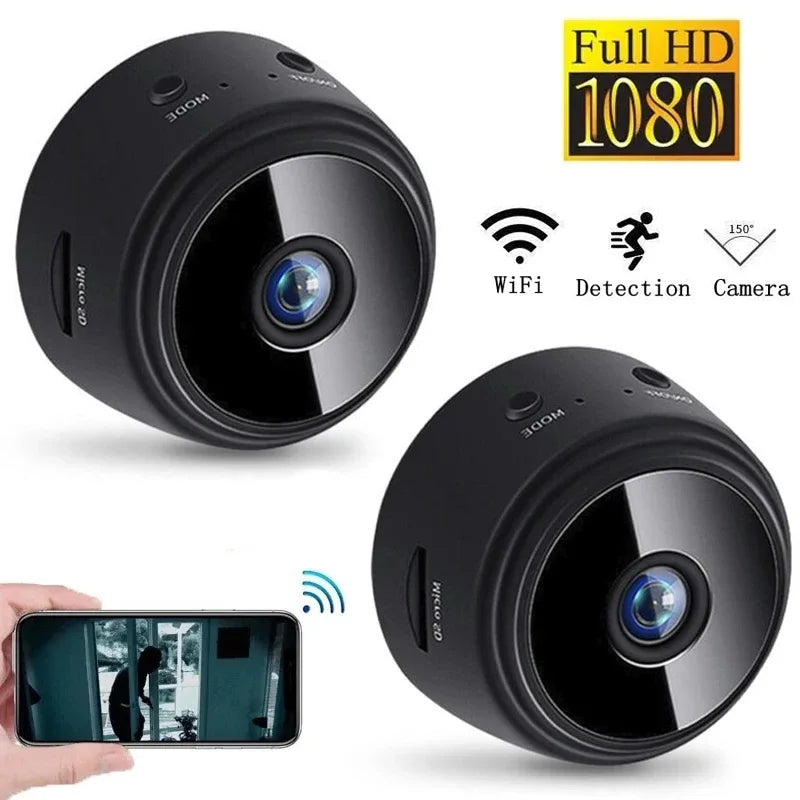 A9 Mini Camera HD 720P Intelligent Home Security IP WiFi Camera Monitor Mobile Remote Camera Mobile Remote Application - Joyful Welling