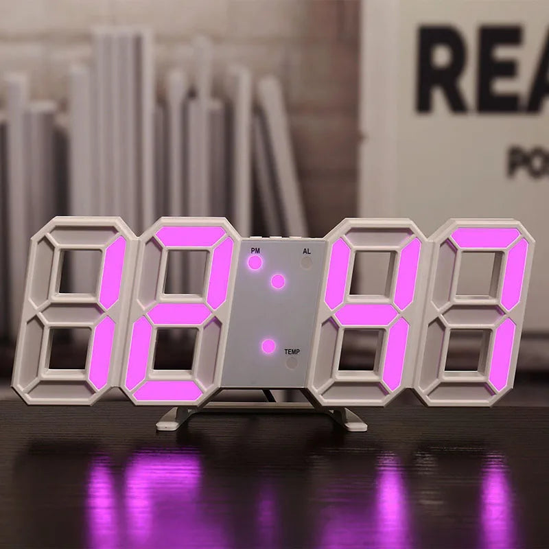 3D LED Digital Alarm Clock - Joyful Welling