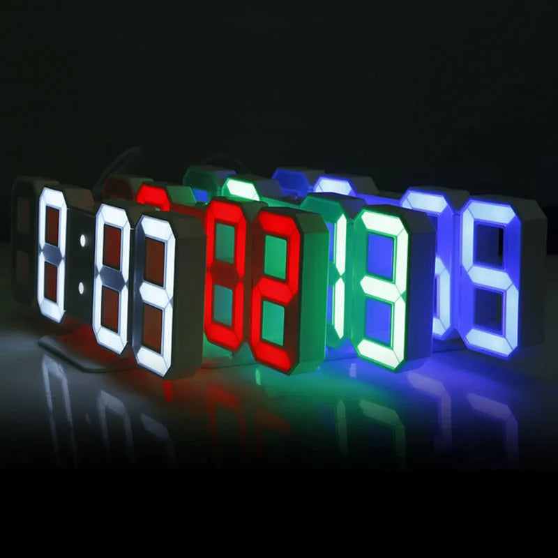 3D LED Digital Alarm Clock - Joyful Welling