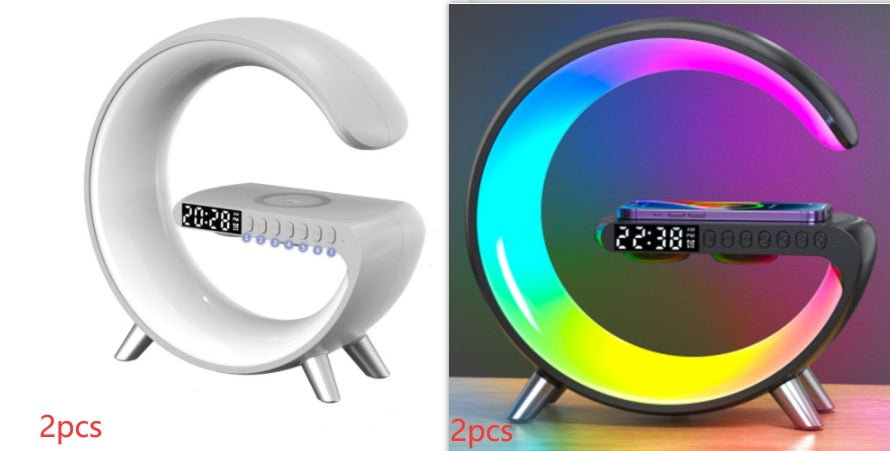 New Intelligent G Shaped LED Lamp Bluetooth Speake - Joyful Welling